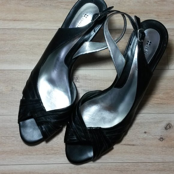 Naturalizer Slingback Open Toe Heels - Picture 1 of 5